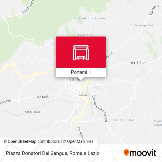 Mappa Piazza Donatori Del Sangue