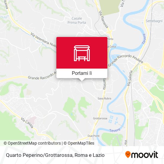 Mappa Quarto Peperino/Grottarossa