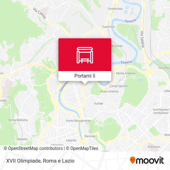 Mappa XVII Olimpiade