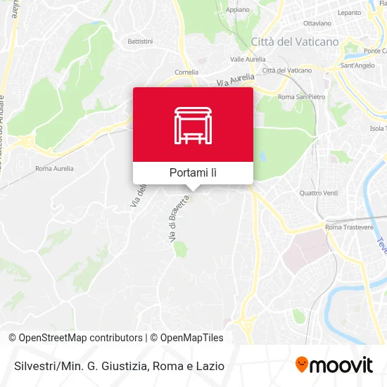 Mappa Silvestri/Min. G. Giustizia