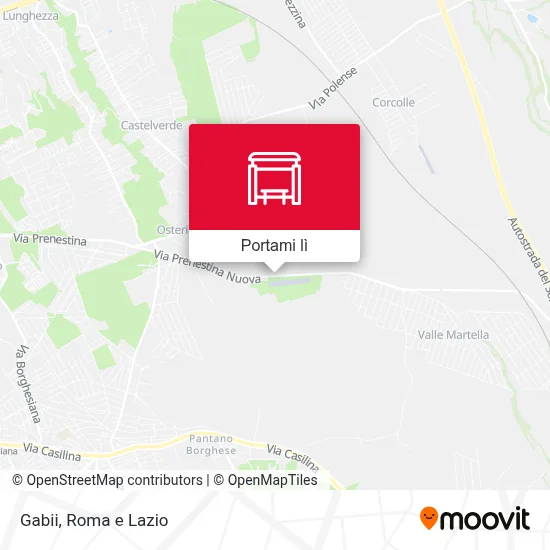 Mappa Gabii