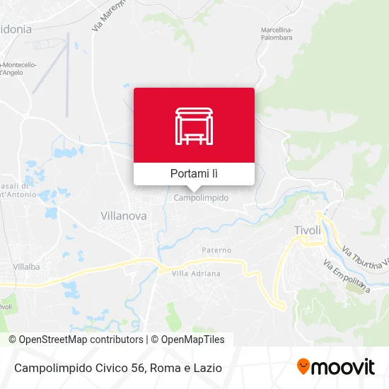 Mappa Campolimpido Civico 56
