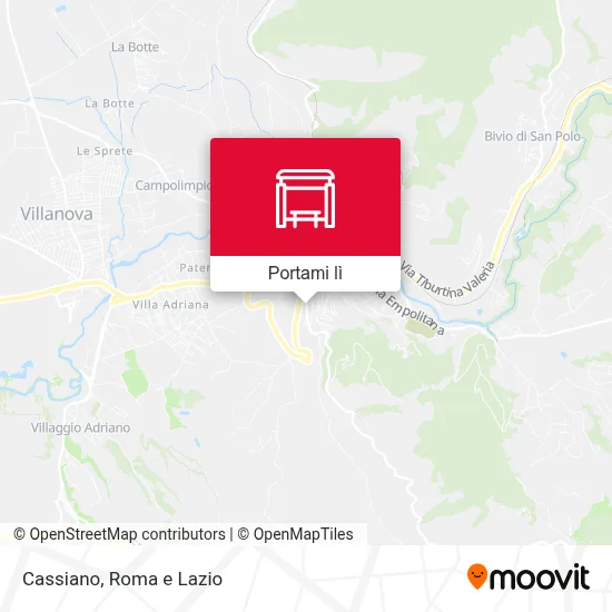 Mappa Cassiano