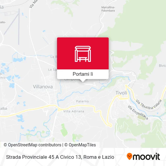 Mappa Strada Provinciale 45 A Civico 13