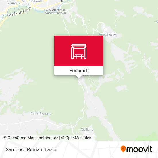 Mappa Sambuci