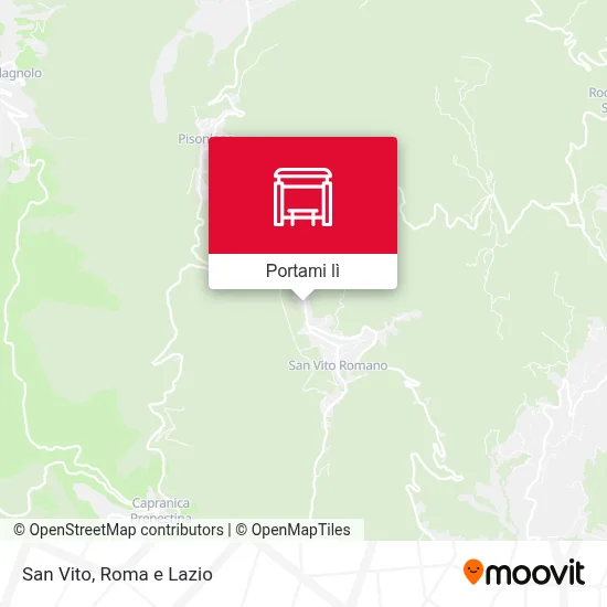 Mappa San Vito