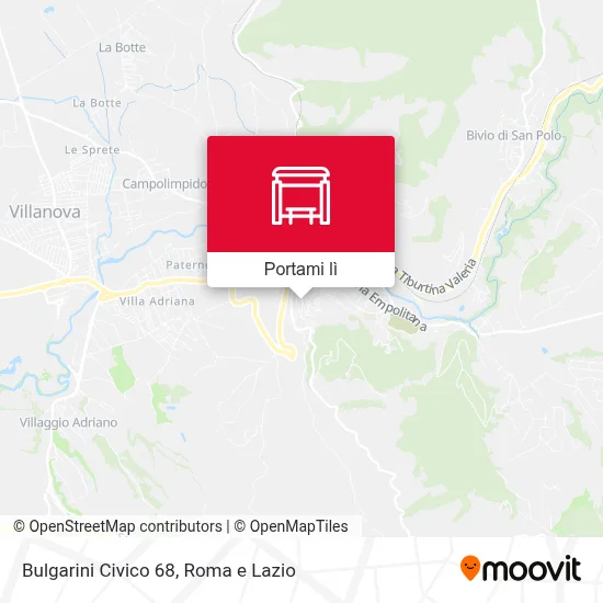 Mappa Bulgarini Civico 68