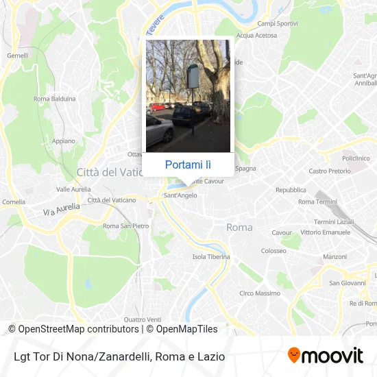 Mappa Lgt Tor Di Nona/Zanardelli