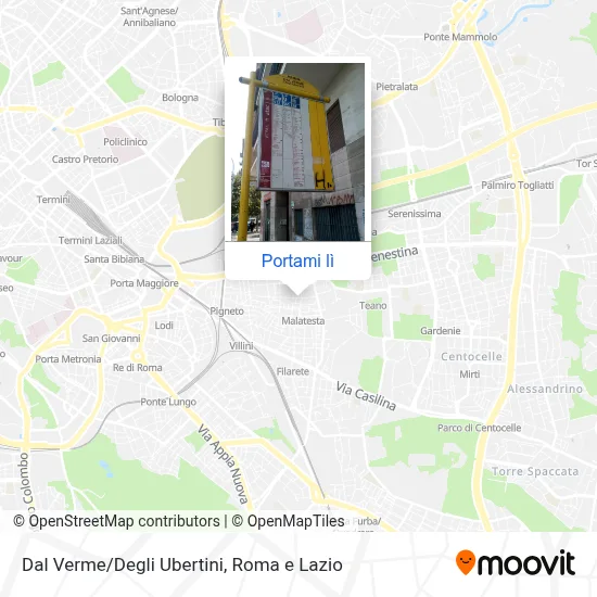 Mappa Dal Verme/Degli Ubertini