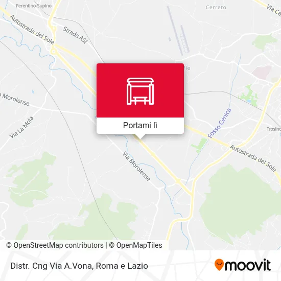 Mappa Distr. Cng Via A.Vona