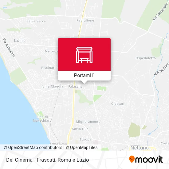 Mappa Del Cinema - Frascati