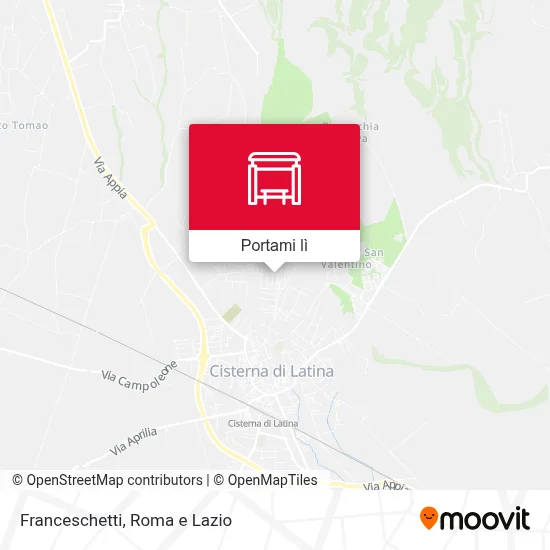 Mappa Franceschetti