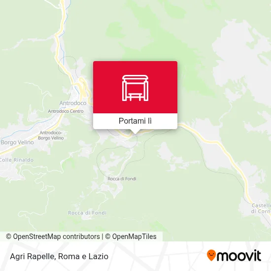 Mappa Agri Rapelle