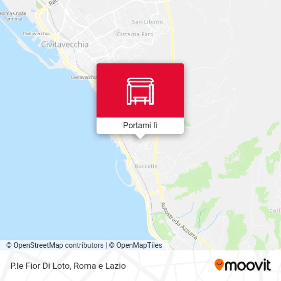 Mappa P.le Fior Di Loto