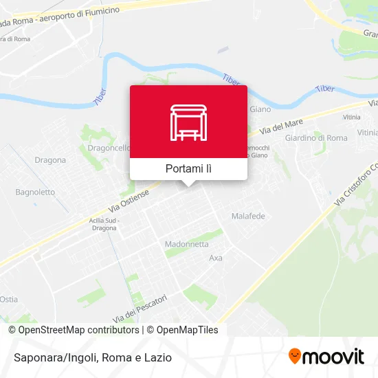 Mappa Saponara/Ingoli