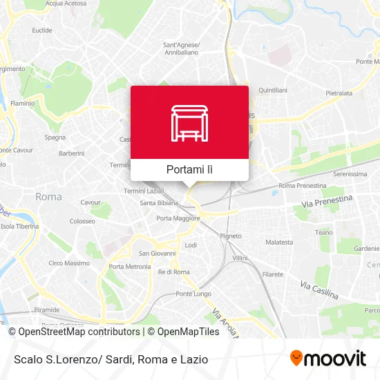 Mappa Scalo S.Lorenzo/ Sardi