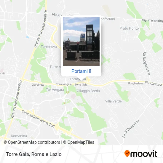 Mappa Torre Gaia