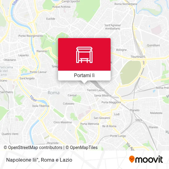 Mappa Napoleone Iii°