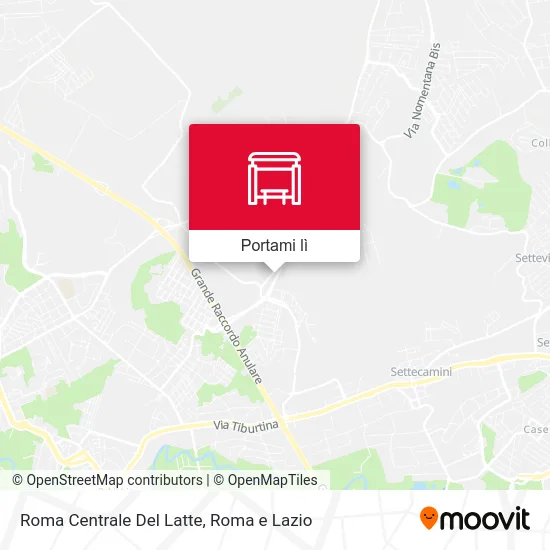 Mappa Roma Centrale Del Latte