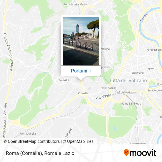 Mappa Roma (Cornelia)
