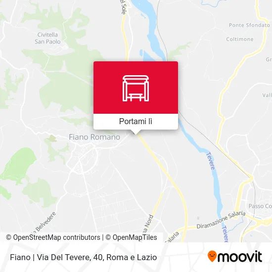 Mappa Fiano | Via Del Tevere, 40