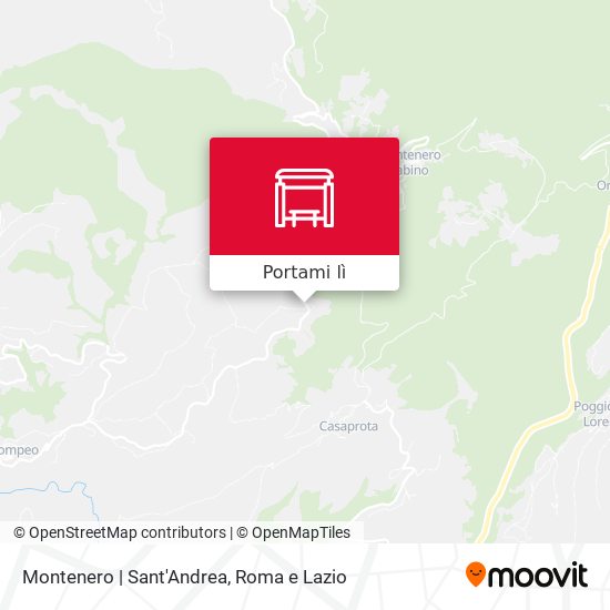 Mappa Montenero | Sant'Andrea