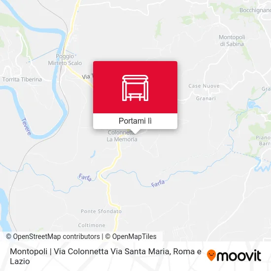 Mappa Montopoli | Via Colonnetta Via Santa Maria