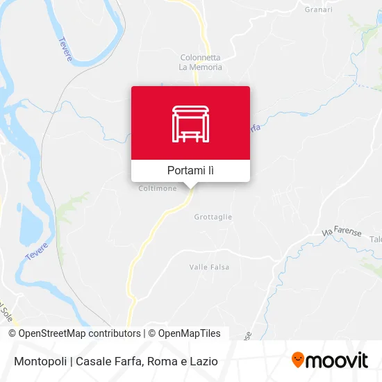 Mappa Montopoli | Casale Farfa