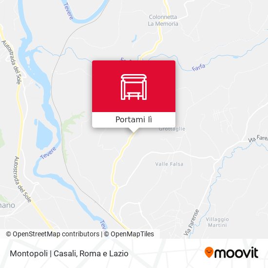 Mappa Montopoli | Casali