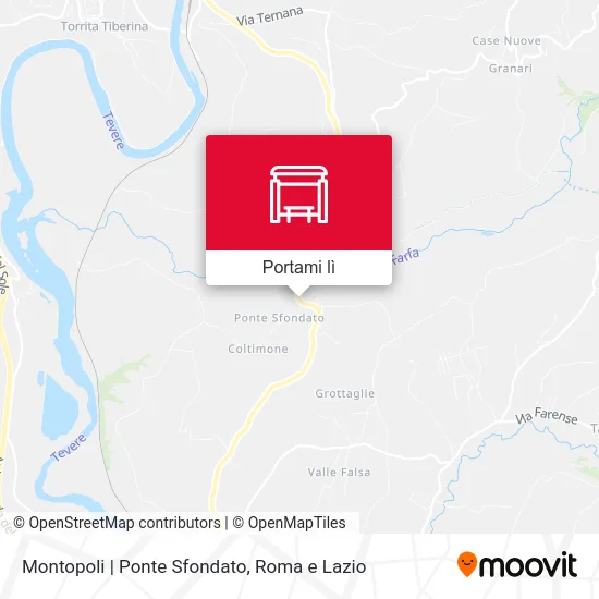 Mappa Montopoli | Ponte Sfondato