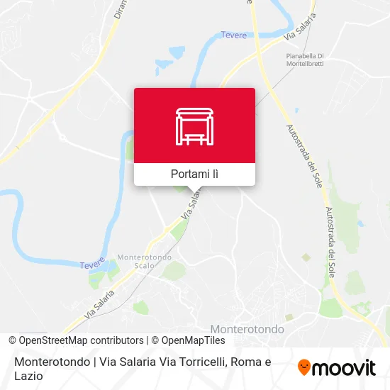 Mappa Monterotondo | Via Salaria Via Torricelli