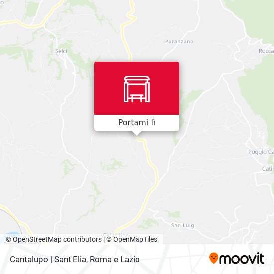 Mappa Cantalupo | Sant'Elia