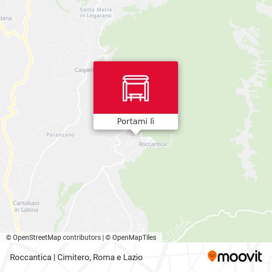 Mappa Roccantica | Cimitero