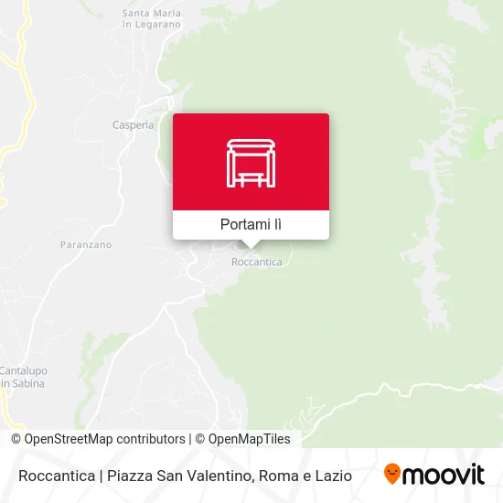 Mappa Roccantica | Piazza San Valentino