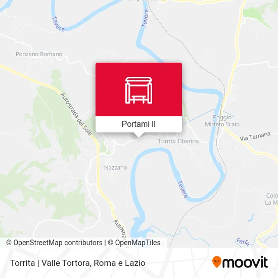 Mappa Torrita | Valle Tortora