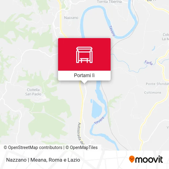 Mappa Nazzano | Meana