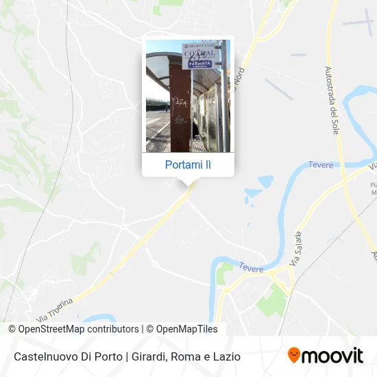 Mappa Castelnuovo Di Porto | Girardi