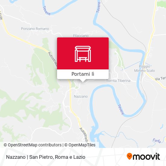 Mappa Nazzano | San Pietro
