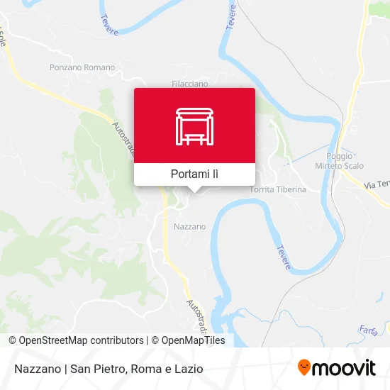 Mappa Nazzano | San Pietro