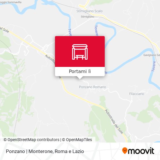 Mappa Ponzano | Monterone