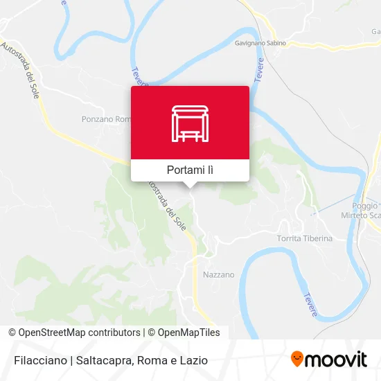 Mappa Filacciano | Saltacapra