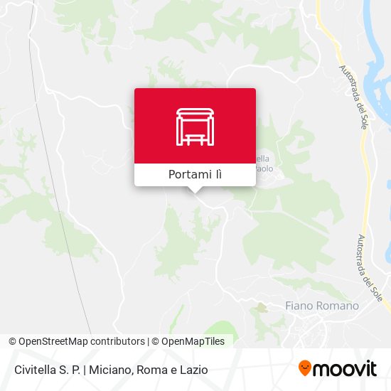 Mappa Civitella S. P. | Miciano