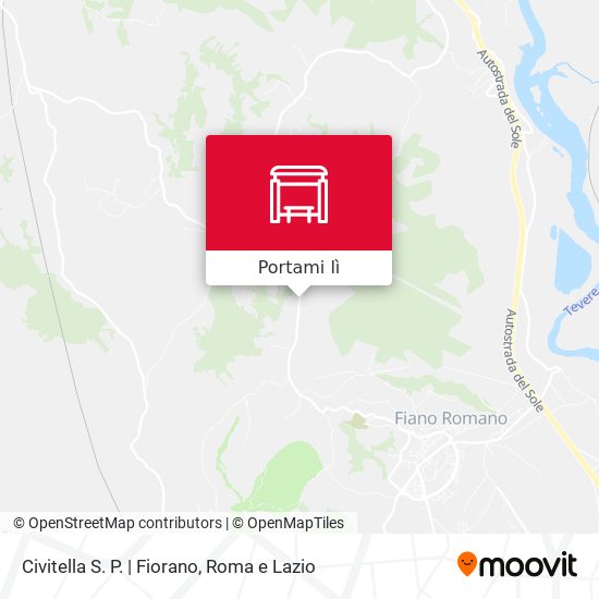 Mappa Civitella S. P. | Fiorano