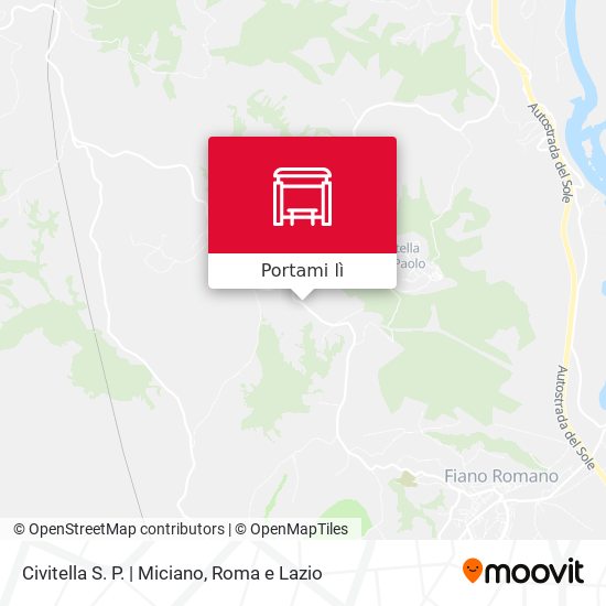 Mappa Civitella S. P. | Miciano