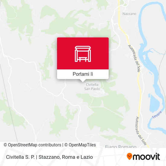Mappa Civitella S. P. | Stazzano