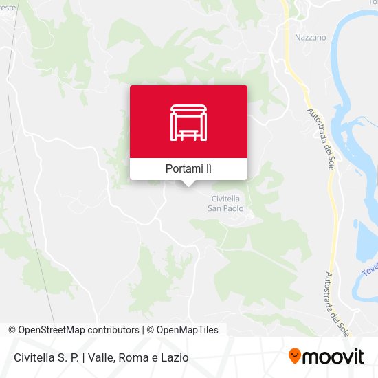 Mappa Civitella S. P. | Valle
