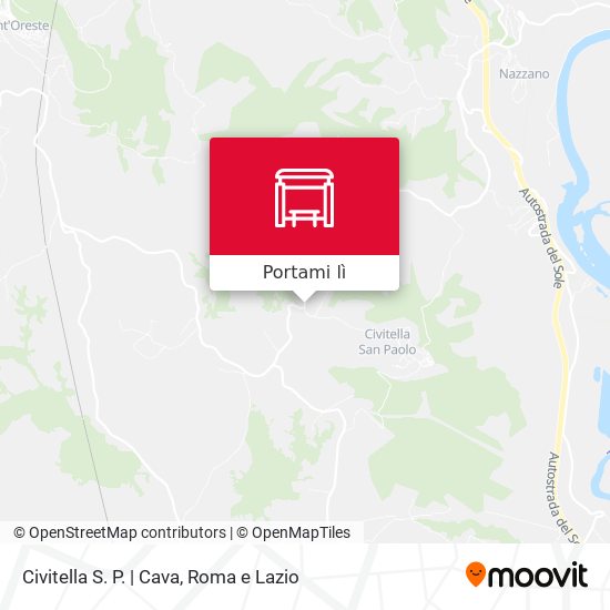 Mappa Civitella S. P. | Cava