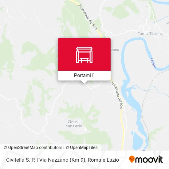 Mappa Civitella S. P. | Via Nazzano (Km 9)