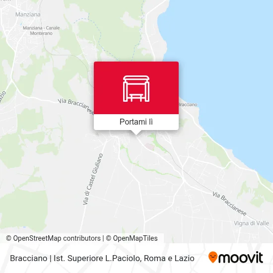 Mappa Bracciano | Ist. Superiore L.Paciolo