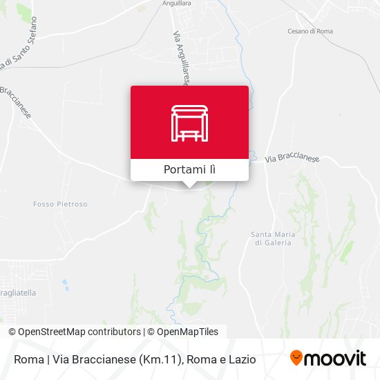 Mappa Roma | Via Braccianese (Km.11)